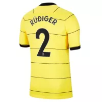 RÜDIGER #2 Chelsea Authentic Away Jersey 2021/22 By - elmontyouthsoccer