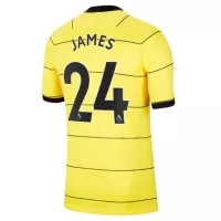 JAMES #24 Chelsea Authentic Away Jersey 2021/22 By - elmontyouthsoccer