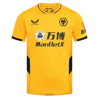 Wolverhampton Wanderers Home Jersey 2021/22 By Castore