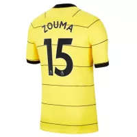 ZOUMA #15 Chelsea Authentic Away Jersey 2021/22 By - elmontyouthsoccer