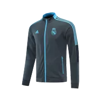 Real Madrid Training Jacket 2021/22 By - Gray - elmontyouthsoccer