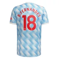 B.FERNANDES #18 Manchester United Away Jersey 2021/22 By - elmontyouthsoccer