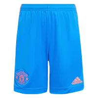 Manchester United Away Jersey Shorts 2021/22 By - elmontyouthsoccer