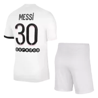 Messi #30 PSG Away Jersey Kit 2021/22 By - elmontyouthsoccer