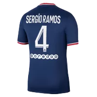 SERGIO RAMOS #4 PSG Home Jersey 2021/22 By - elmontyouthsoccer