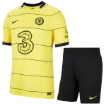 Chelsea Away Jersey Kit 2021/22 By - Yellow&Black - elmontyouthsoccer