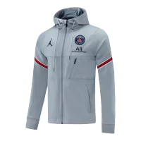 PSG Jacket 2021/22 By - Gray - elmontyouthsoccer