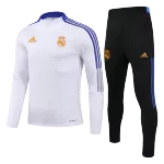 Real Madrid Tracksuit 2021/22 Youth - White - elmontyouthsoccer