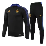 Real Madrid Tracksuit 2021/22 Youth - Black - elmontyouthsoccer