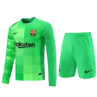 Barcelona Goalkeeper Jersey 2021/22 Green - elmontyouthsoccer