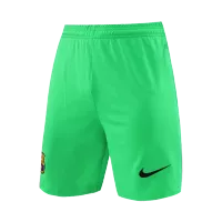 Barcelona Goalkeeper Soccer Shorts 2021/22 - elmontyouthsoccer
