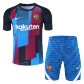 Barcelona Jersey Kit 2021/22 By Nike - Blue&Red