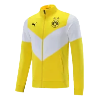 Borussia Dortmund Training Jacket 2021/22 By - Yellow&White - elmontyouthsoccer