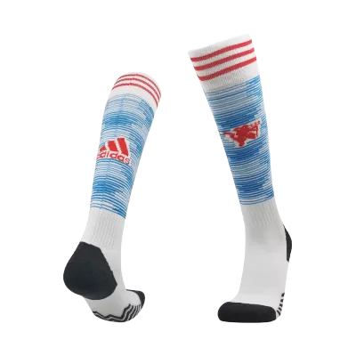 Manchester United Away Soccer Socks 2021/22 By - Youth - ijersey