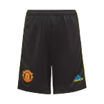 Manchester United Third Away Jersey Shorts 2021/22 By - elmontyouthsoccer