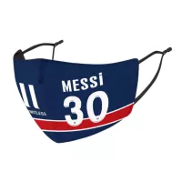 Messi PSG Soccer Face Mask - elmontyouthsoccer