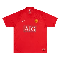 Manchester United Jersey 2007/08 Home Retro - ijersey