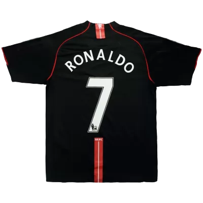 RONALDO #7 Manchester United Jersey 2007/08 Away Retro - ijersey