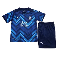 Marseille Away Jersey Kit 2021/22 - Youth - elmontyouthsoccer