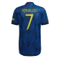 RONALDO #7 Manchester United Authentic Third Away Jersey 2021/22 By - elmontyouthsoccer