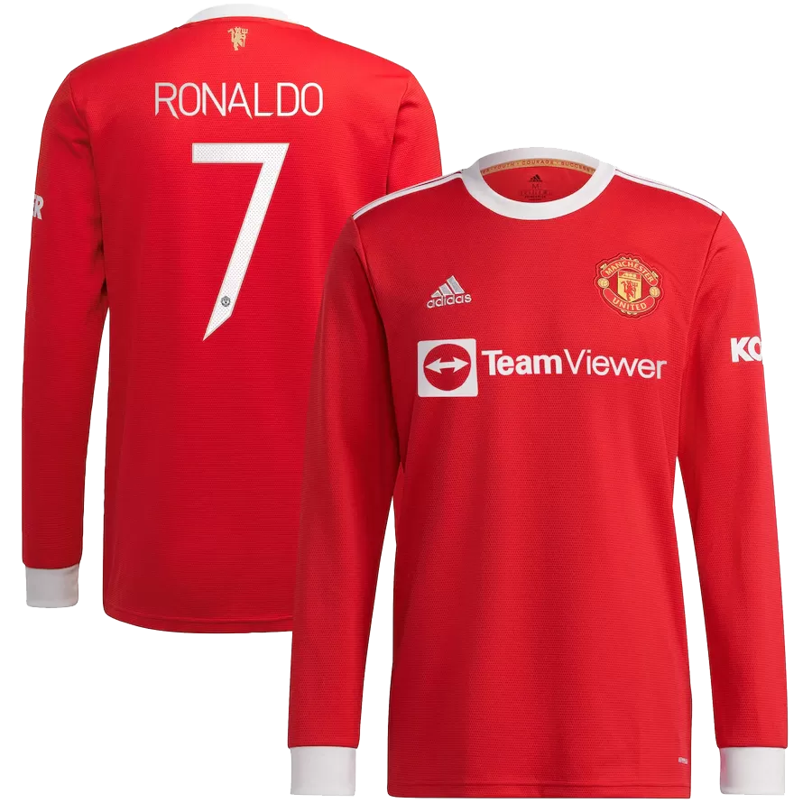 Adidas Manchester United 2023 Home 7 Ronaldo Authentic Jersey