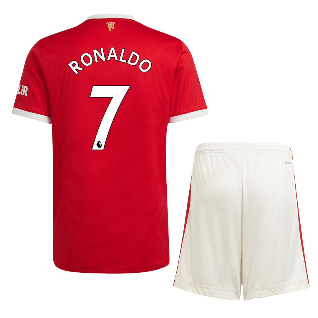 Vintage Soccer Jersey RONALDO #7 Manchester United Home Long Sleeve 2007/08