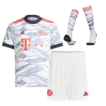 Bayern Munich Third Away Jersey Whole Kit 2021/22 - Youth - elmontyouthsoccer