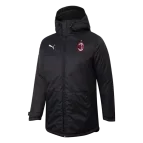 AC Milan Winter Jacket 2021/22 By - Black - elmontyouthsoccer