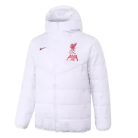 Liverpool Winter Jacket 2021/22 By - White - elmontyouthsoccer