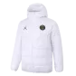 PSG Winter Jacket 2021/22 By - White - elmontyouthsoccer