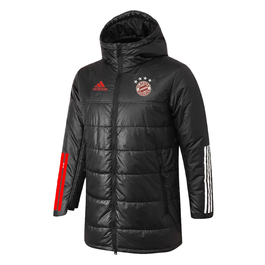Bayern Munich Winter Jacket 2021/22 By Adidas - Black | Elmont Youth Soccer