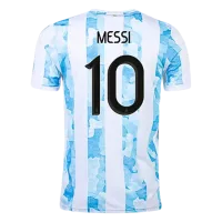 MESSI #10 Argentina Home Jersey 2021 By - elmontyouthsoccer