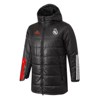 Real Madrid Winter Jacket 2021/22 By - Black - elmontyouthsoccer
