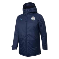 Manchester City Winter Jacket 2021/22 By - Navy - elmontyouthsoccer