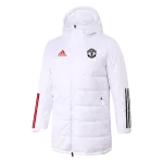 Manchester United Winter Jacket 2021/22 By - White - elmontyouthsoccer