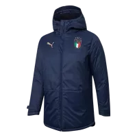 Italy Training Winter Jacket 2021/22 By - Navy - elmontyouthsoccer