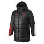 Juventus Winter Jacket 2021/22 By - Black - elmontyouthsoccer
