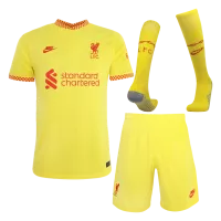 Liverpool Third Away Jersey Whole Kit 2021/22 Youth - elmontyouthsoccer