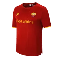 Roma Authentic Home Jersey 2021/22 - elmontyouthsoccer