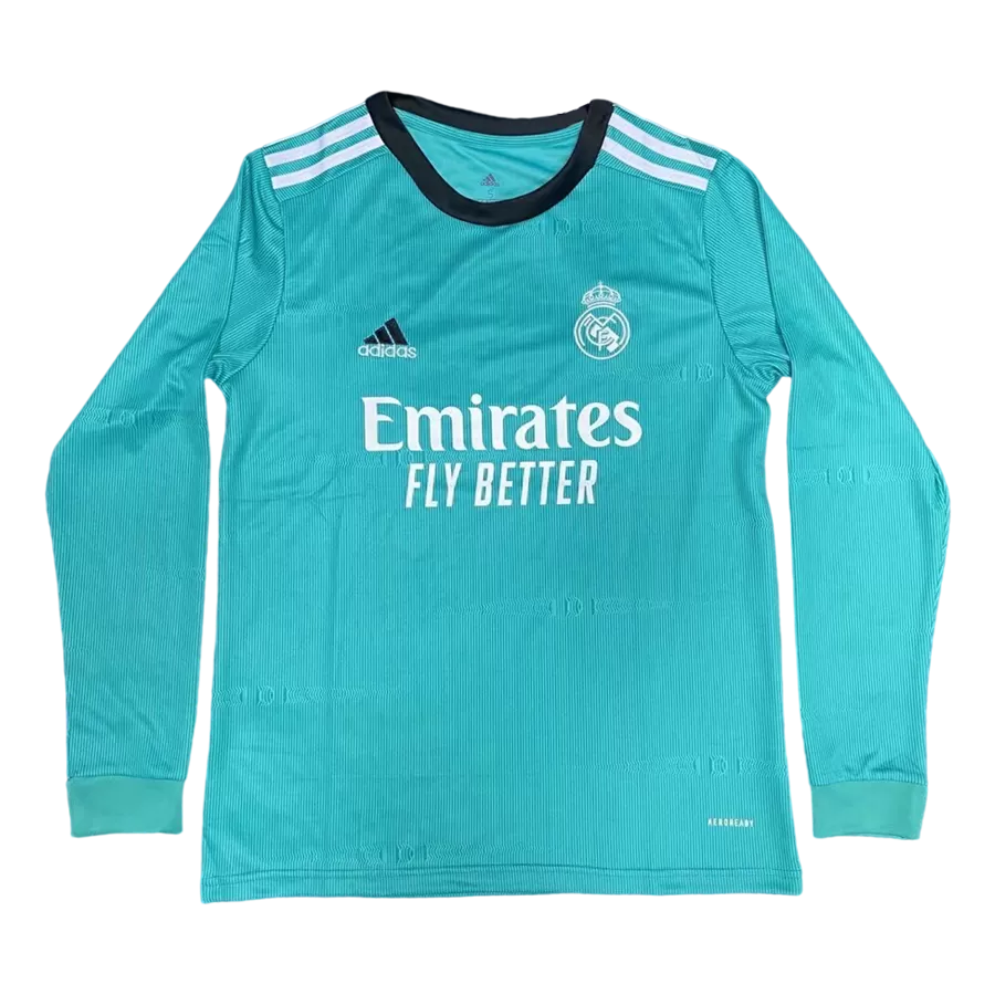 Real Madrid Third Away Jersey 2021/22 - Long Sleeve