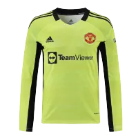 Manchester United Goalkeeper Jersey 2021/22 - Long Sleeve - elmontyouthsoccer