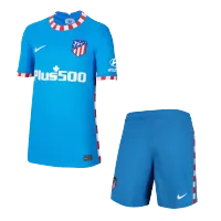 Youth Atletico Madrid Jersey Kit 2021/22 Third - elmontyouthsoccer