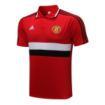Manchester United Polo Shirt 2021/22 - Red