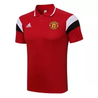 Manchester United Polo Shirt 2021/22 - Red - elmontyouthsoccer