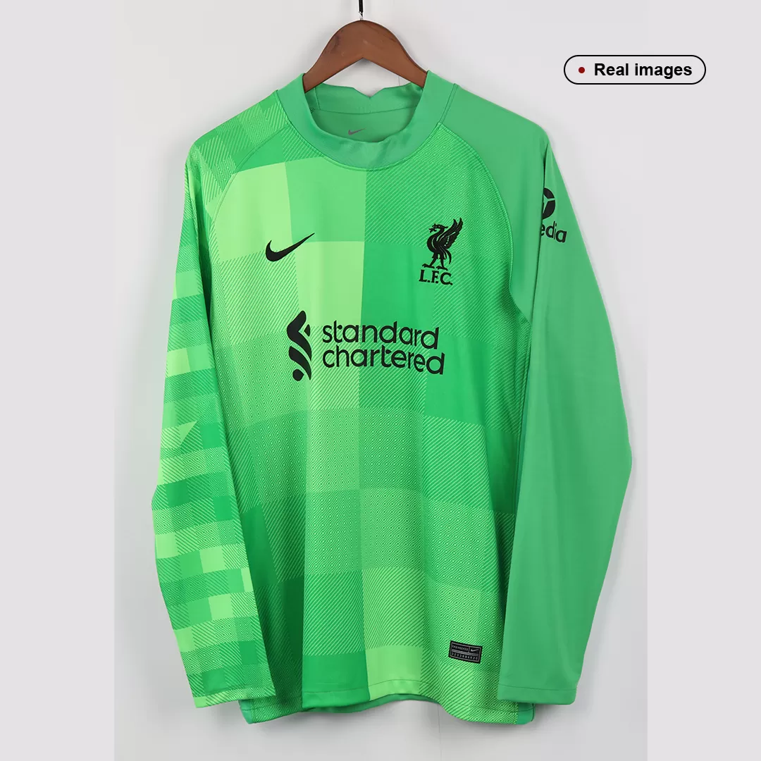 Liverpool Goalkeeper Jersey Kit 2021/22 - Long Sleeve