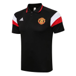 Manchester United Polo Shirt 2021/22 - Black