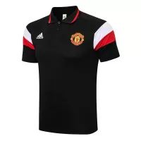 Manchester United Polo Shirt 2021/22 - Black - elmontyouthsoccer