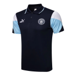 Manchester City Polo Shirt 2021/22 - Royal Blue