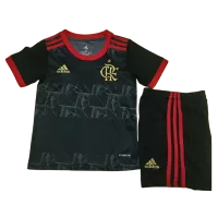 CR Flamengo Third Away Jersey Kit 2021/22 Youth - elmontyouthsoccer