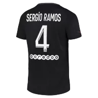 SERGiO RAMOS #4 PSG Third Away Jersey 2021/22 By - elmontyouthsoccer
